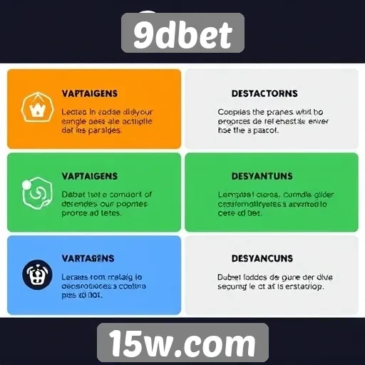 Vantagens e desvantagens de jogar no 9dbet