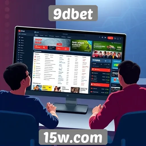Navegação e usabilidade do 9dbet
