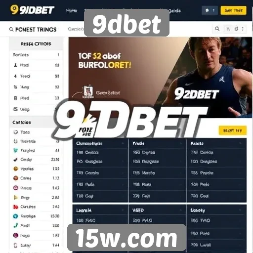 Análise das funcionalidades do site 9dbet