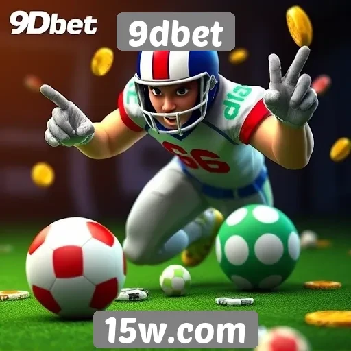 Variedade de jogos disponíveis no 9dbet